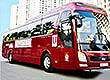 Exterior picture of Vehicle Type 1019: Soft seat limousine bus with 28 seats.